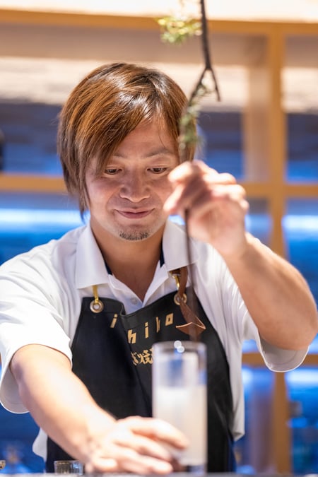 Hiroyasu Kayama, owner-bartender at Bar BenFiddich