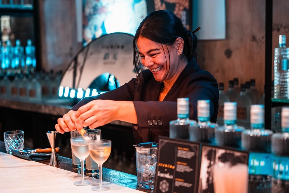 Bar「kumiko」のジュリア百瀬さん