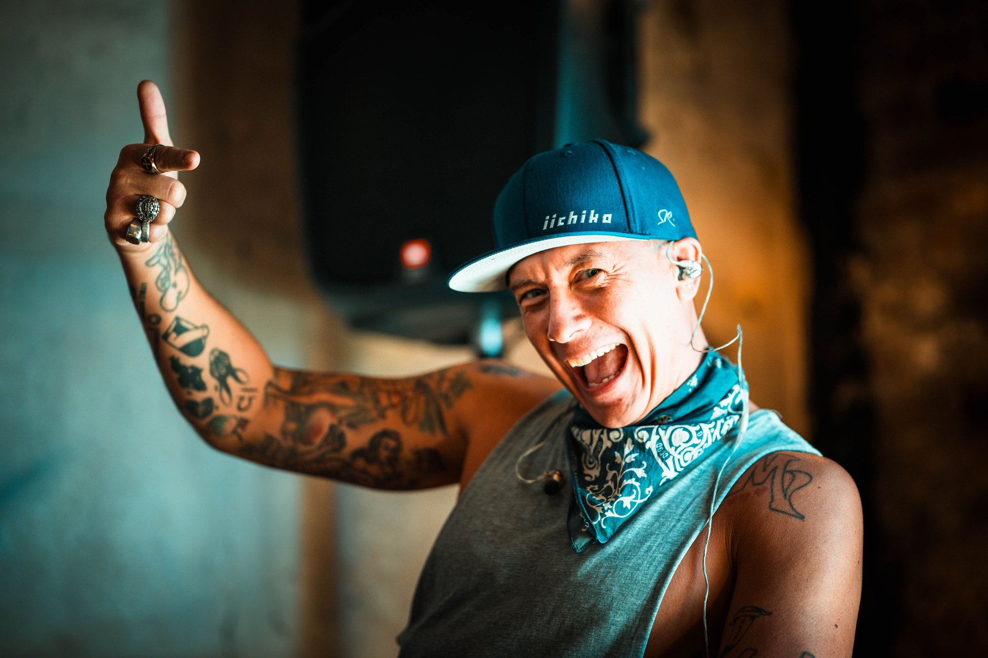 Michael Callahan, keeping the energy high at the iichiko bar as DJ for all three days. Michael is also a top-level bartender and bar consultant based in Singapore.