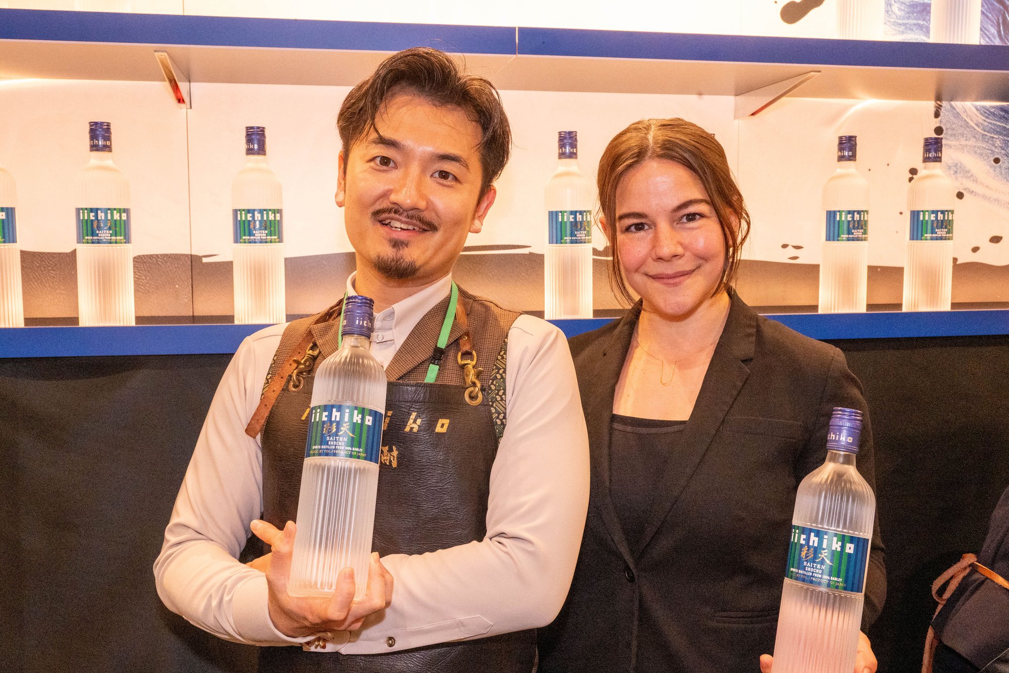 Keisuke Goto from Bar K-9 and Julia Momosé from Bar kumiko