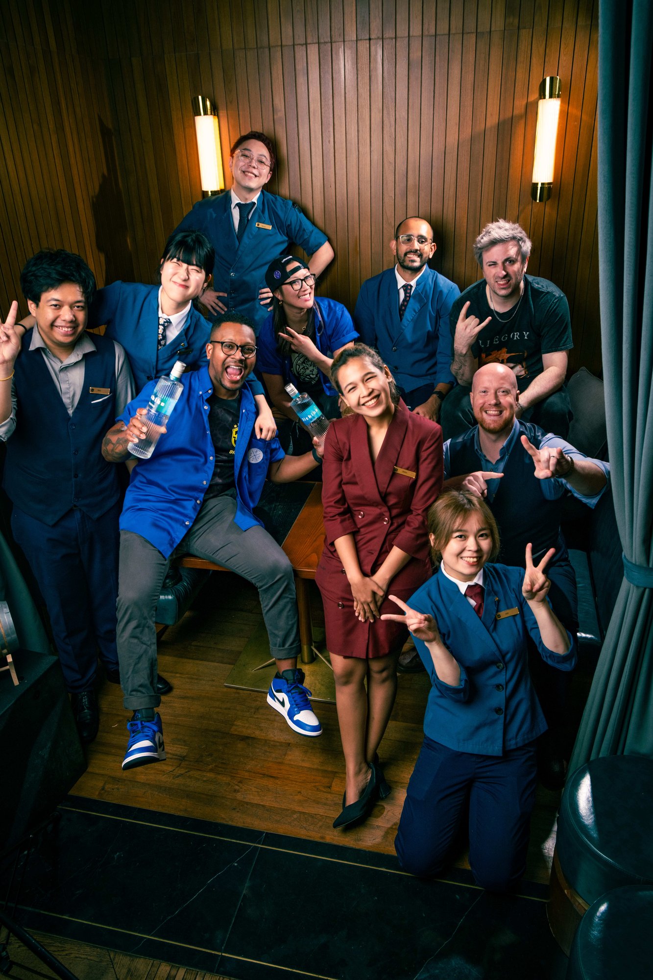Team members from Allegory, Service Bar, and Origin Bar who brought the DC Bar