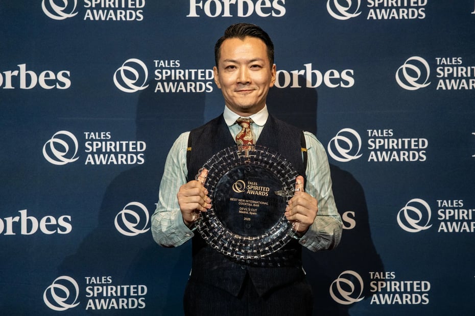 Sip & Guzzle, opened by Shingo Gokan, won Best New U.S. Cocktail Bar, while Devil’s Cut received Best New International Cocktail Bar.