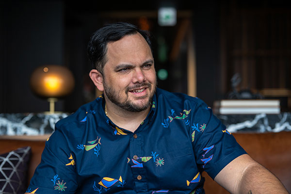Justin Park, co-founder of Bar Leather Apron and Bar Maze